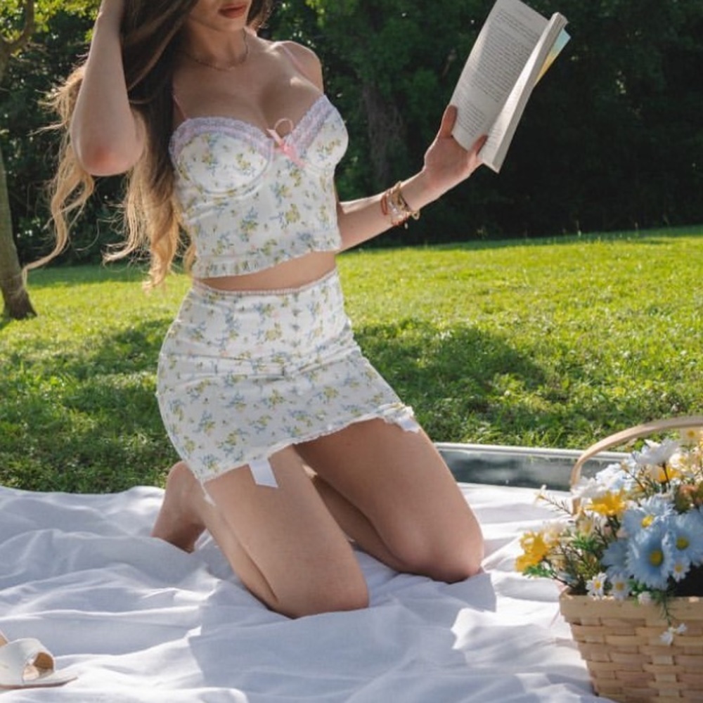 FOR LOVE & LEMONS Charlotte Mini Skirt - Picture 15 of 16